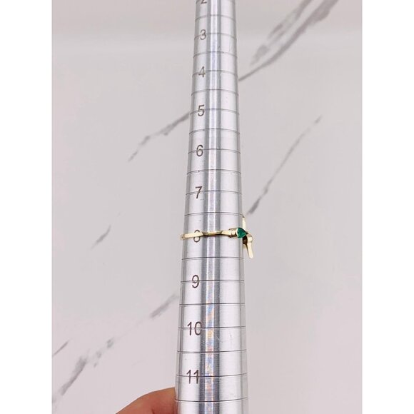 ❤️ 10k solid gold hummingbird ❤️ Size 7 or 8 - can be adjusted colibri - Picture 7 of 9